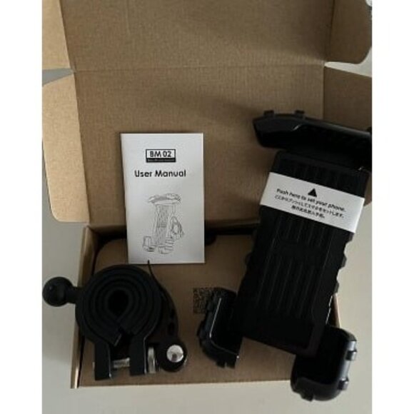 New Bike Phone Holder, Motorcycle Phone Mount - Motorcycle Handlebar Cell Phone - Picture 1 of 2